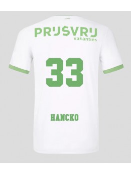 Moški Nogometna dresi replika Feyenoord David Hancko #33 Tretji 2023-24 Kratek rokav